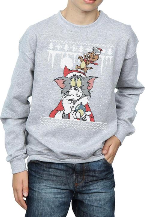Immagine prodotto Tom & Jerry Christmas Fair Isle Felpa Ragazzi (152, 158)