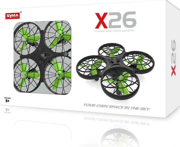 Actual product image Ikonka Syma X26 obstacle avoidance RC drone 2.4Ghz headless