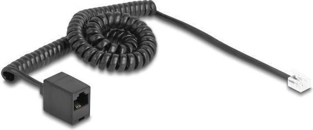 Actual product image Delock Telephone cable / spiral cable RJ11 plug to RJ45 socket