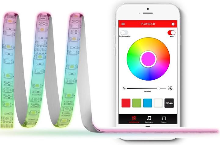 Actual product image MiPow Playbulb Comet+ (RGBW, 200 cm, Indoor)