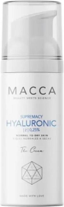 Image du produit Macca Cosmetics SUPREMACY HYALURONIC z 0,25% crème peau normale à sèche 50 ml (50 ml, Crème de jour)