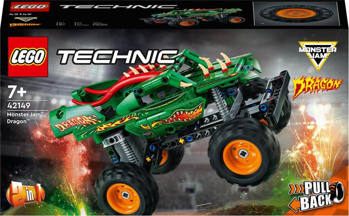 Actual product image LEGO Monster Jam Dragon (42149, LEGO Technic)