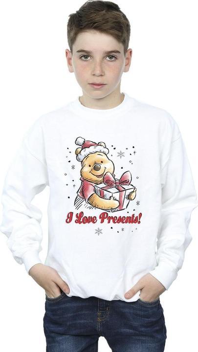 Actual product image Disney Boys Winnie The Pooh Love Presents Sweatshirt (140, 146)