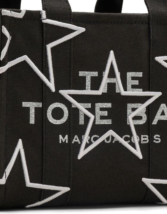 Produktbild Marc Jacobs the small tote i canvas with embroidered stars