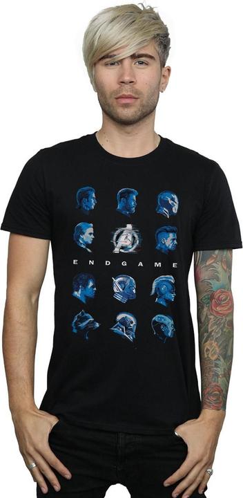 Image du produit - T-shirt AVENGERS ENDGAME CHARACTER LINEUP - Homme (S)