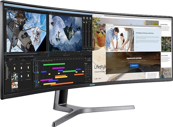 Actual product image Samsung C49RG94SSU (5120 x 1440 pixels, 49")