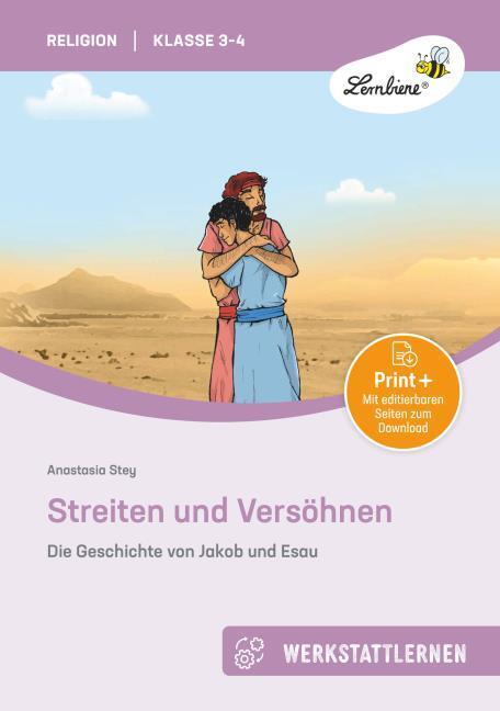 Produktbild Streiten und Versöhnen: Die Geschichte von Jakob und Esau (Set) (Deutsch, Anastasia Stey, 2024)