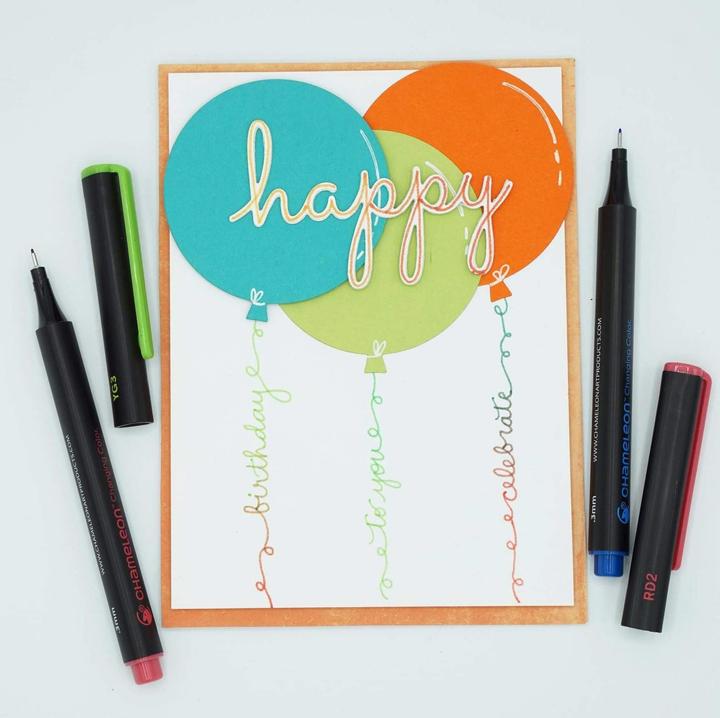 Immagine prodotto Chameleon Set Fineliner (Blu Reale, 6 x)