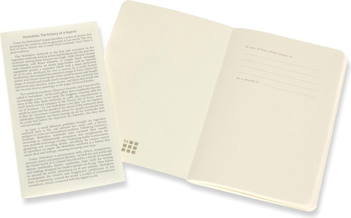 Image du produit Moleskine Volant (A6, À rayures, Couverture souple)