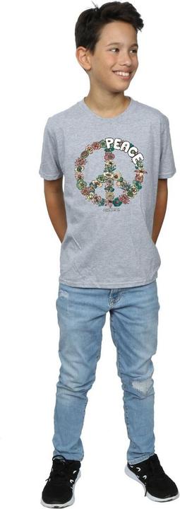 Immagine prodotto Woodstock Floral Peace Maglietta Ragazzi (152, 158)
