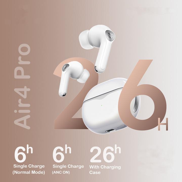 Actual product image Soundpeats Air4 Pro (ANC, 4 h, Wireless)