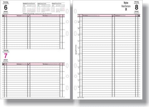 Produktbild Bind Kalendereinlage A5 (A5)