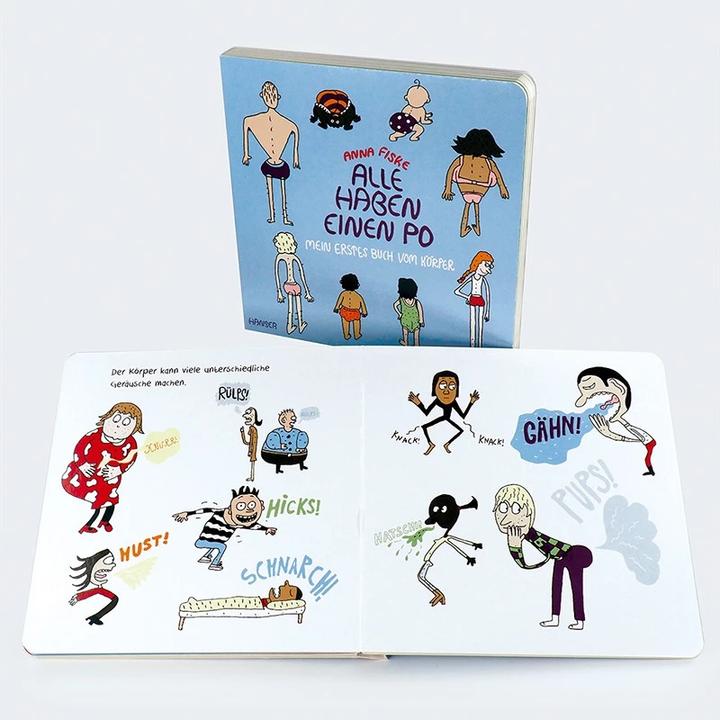 Immagine prodotto Tutti hanno un sedere - Il mio primo libro sul corpo (libro illustrato in cartone) (Tedesco)