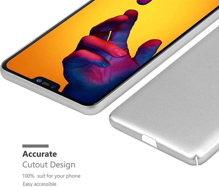 Image du produit Cadorabo Hard Cover Couverture métallique mate (Huawei Nova 3E)