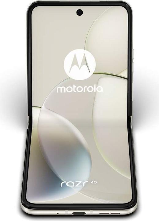 Actual product image Motorola Razr 40 (256 GB, Vanilla cream, 6.90", SIM + eSIM, 64 Mpx, 5G)