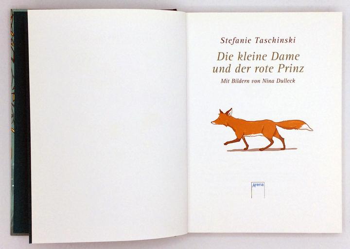 Actual product image The little lady and the red prince (Stefanie Taschinski, German)