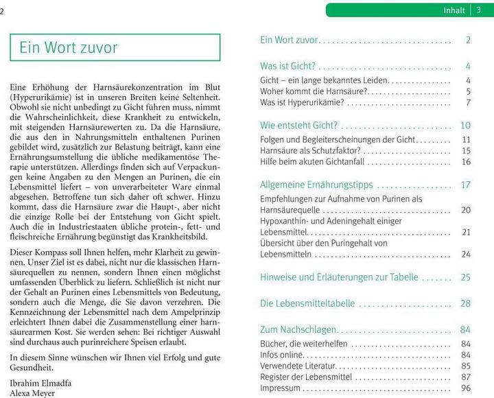 Immagine prodotto Die richtige Ernährung bei Gicht (Tedesco, Ibrahim Elmadfa, 2017)