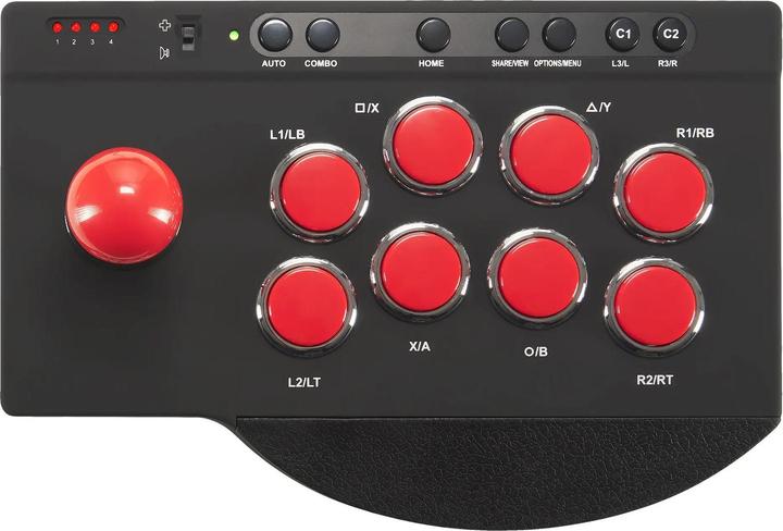 Produktbild Subsonic Arcade-Joystick, kompatibel mit PS4, Xbox Serie X/S, Xbox One, PC, PS3 (Xbox Series S, PS4, PS3, Xbox One S, PC, Xbox One X, Xbox Series X)
