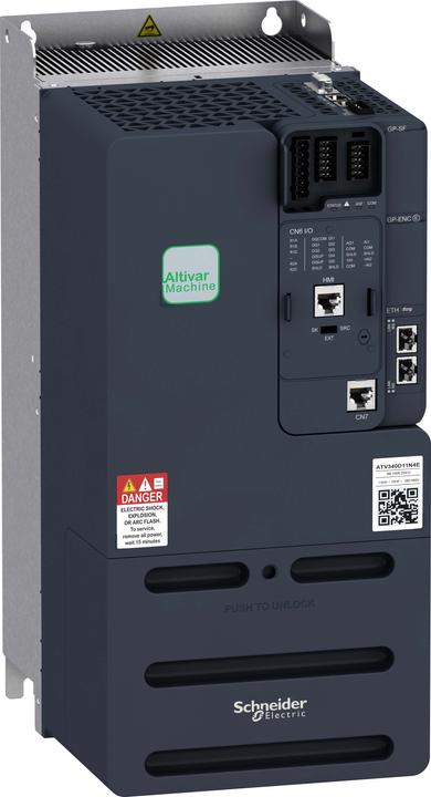 Image du produit Schneider Electric Convertisseur de fréquence ATV340, 15kW, 380- ATV340D15N4E