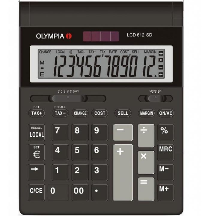 Produktbild Olympia LCD 612 Sd (Solarzellen, Batterien)