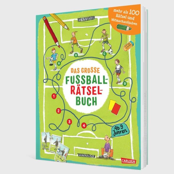 Produktbild Das grosse Fussball-Rätselbuch (Deutsch, Cordula Thörner, Christiane Hahn, 2024)