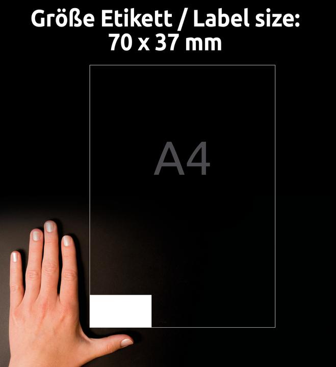 Actual product image Avery Universal labels