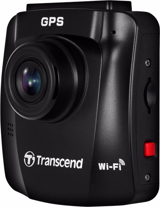 Actual product image Transcend DrivePro 250 incl. 32GB microSDHC TLC (Rechargeable battery, Built-in display, Bluetooth, Wi-Fi, GPS receiver, Full HD)