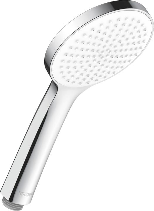 Duravit Hand shower 110, 1 jet chrome / white (1 Beam types, 19.50 l/min)