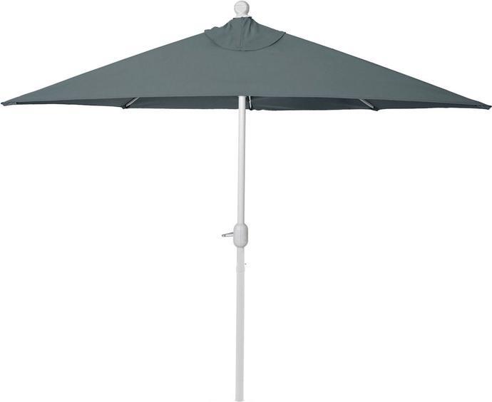Image du produit Swisshandel24 Parasol alu semi-circulaire, demi-parasol balcon, UV 50+ 270cm anthracite sans support - 19663 (2.60 m)
