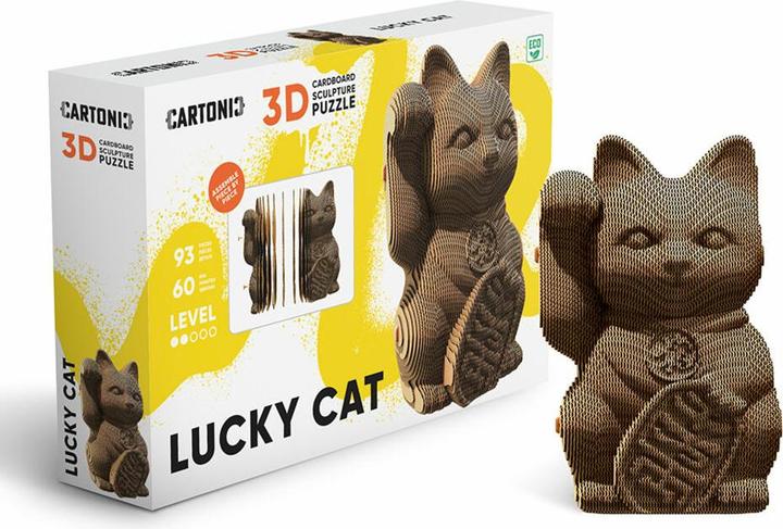 Image du produit Cartonic Lucky Cat - Modèle 3D en carton