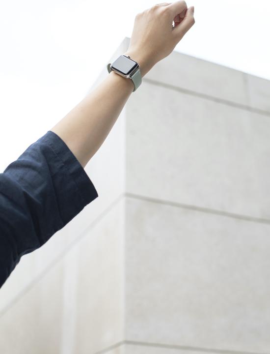 Image du produit Native Union Sangle classique (40 mm, Acier inoxydable, Cuir)