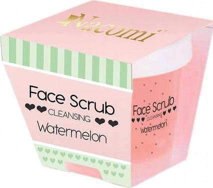 Nacomi Face Scrub Cleansing Cleansing For Face And Mouth Watermelon 80G (Cleaning cloths)
