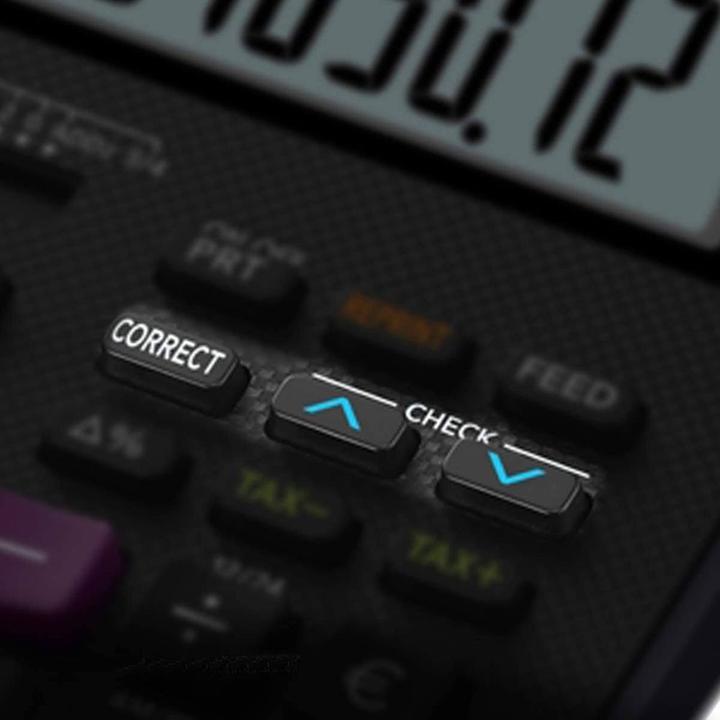 Actual product image Casio Hr-150rce (Batteries, Electrical connection)