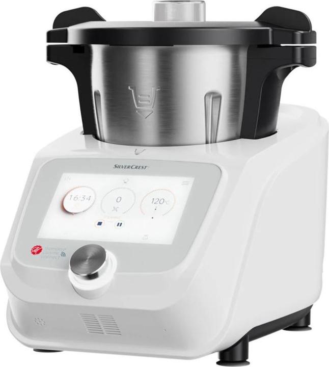 Immagine prodotto Silvercrest Robot da cucina Monsieur Cuisine smart SKMC1100 A1 - bianco #1 (1050 W)