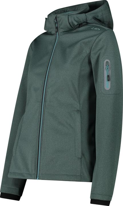 Actual product image CMP Campagnolo Women's Jacket Zip Hood Melange Softshell (36)