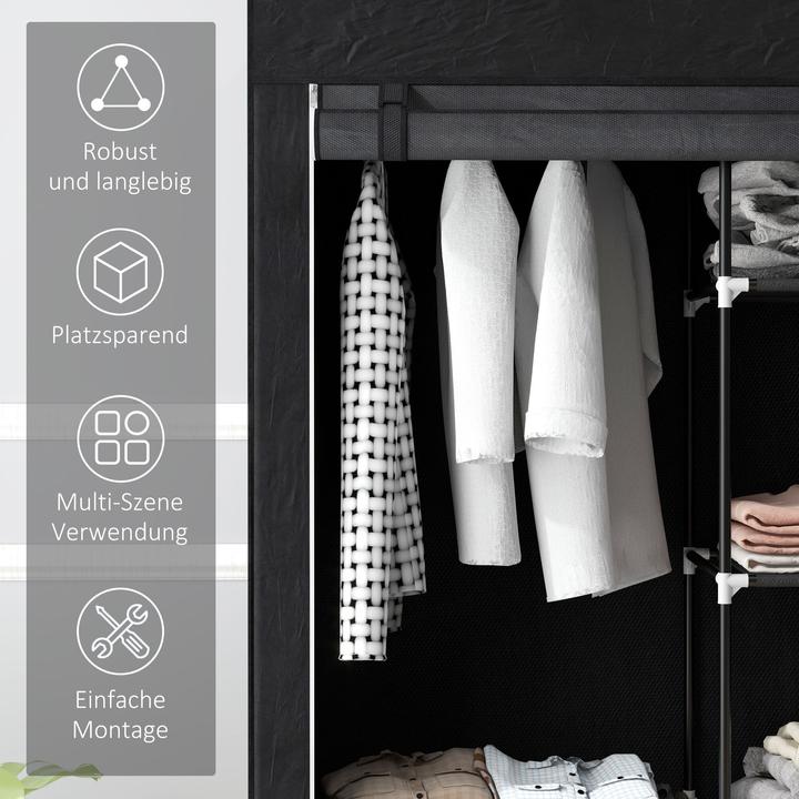 Immagine prodotto Homcom Stoffschrank (103 x 43 x 162,5 cm)