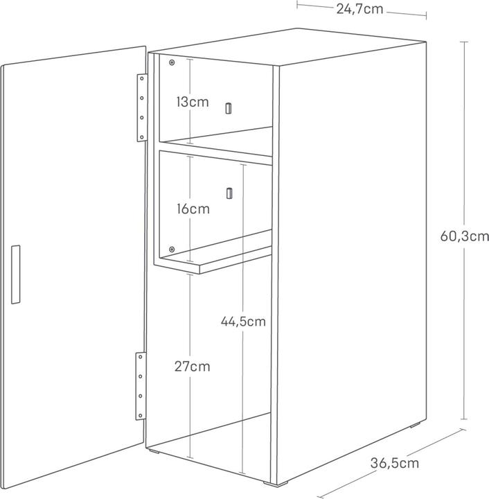 Image du produit Yamazaki Spielekonsolen-Organizer TOWER