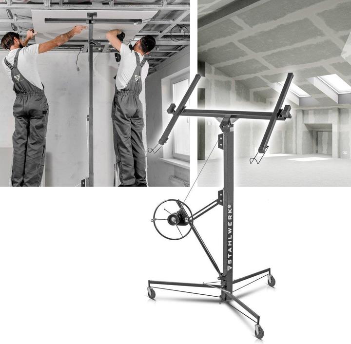 Actual product image Stahlwerk Panel lifter PH-465 ST 1.92-4.86 m, load capacity up to 68 kg (68 kg)