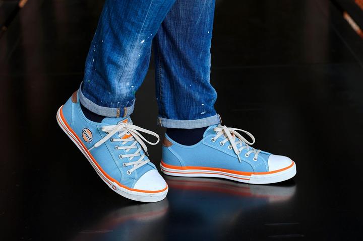 Actual product image Grandprix Originals Gulf Canvas Sneaker Men, gulf blue, size 43 (43)