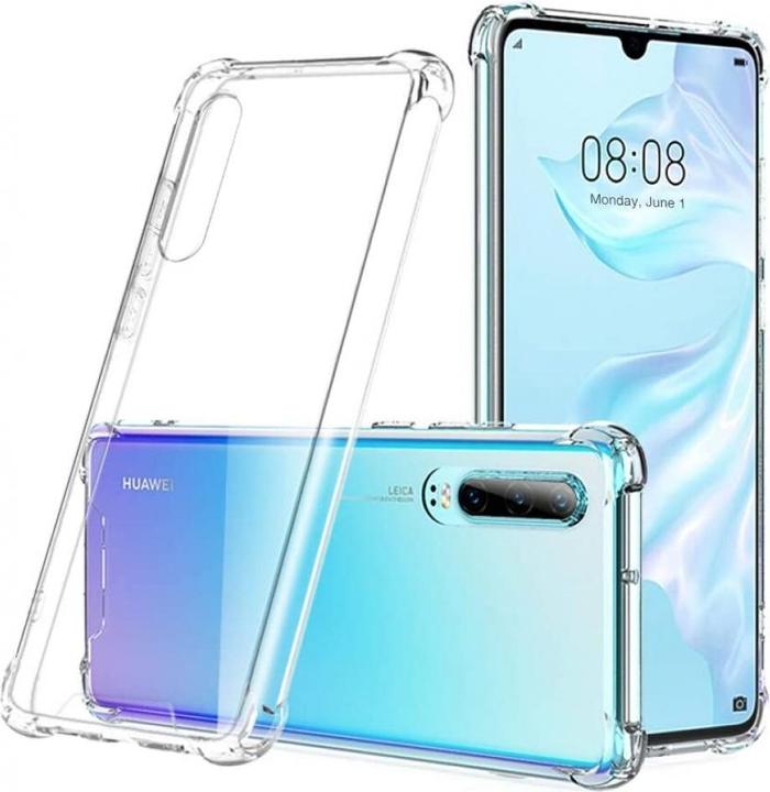 Produktbild Screenguard Huawei P30 Hülle Crystal Soft Airbag Bumper (Huawei P30)