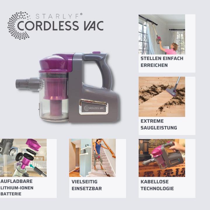 Actual product image Starlyf Cordless Vac
