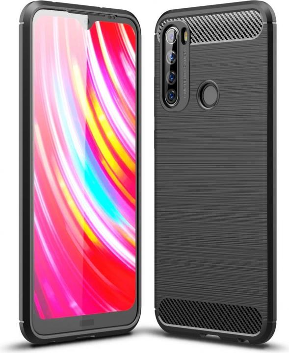 Produktbild Screenguard Xiaomi Redmi Note 8T Hülle Carbon Brushed Soft TPU (Xiaomi Redmi Note 8T)