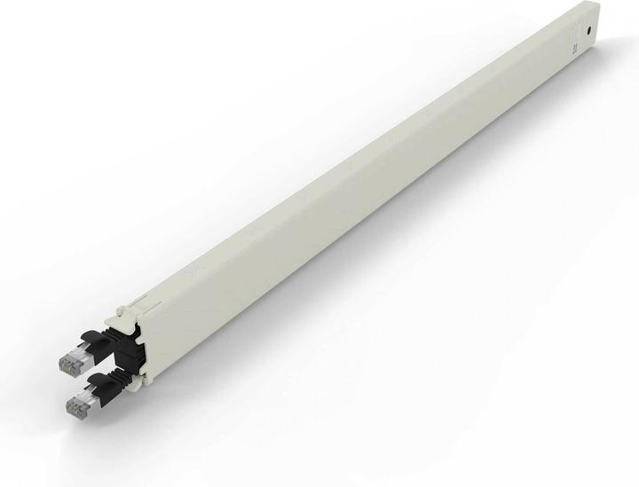 PATCHBOX one / Cassette / 30RU / Cat 6A, STP, 1.8 m, Schwarz (STP, CAT6a, 1.80 m)