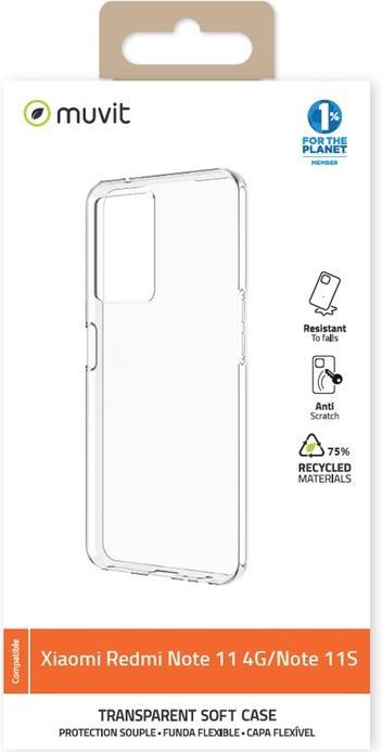 Produktbild Muvit FOR CHANGE COQUE SOUPLE XIAOMI REDMI NOTE 11 4G/11S 4G (Xiaomi Redmi Note 11)