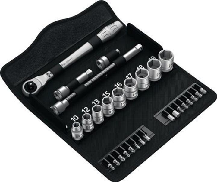 Produktbild Wera 8100 SB 8 Zyklop Metal-Knarrensatz (19 mm, 18 mm, 17 mm, 13 mm, 10  mm, 12 mm, 16 mm, 15 mm)