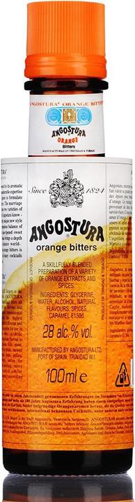 Angostura Orange Bitters (18 years, 28 %, Trinidad and Tobago, 1 x 10 cl, Bitter liqueurs)