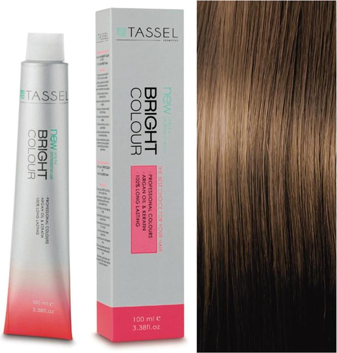 Actual product image TASSEL Bright Colour 5.7 Light Chestnut Brown (Light Chestnut Brown)