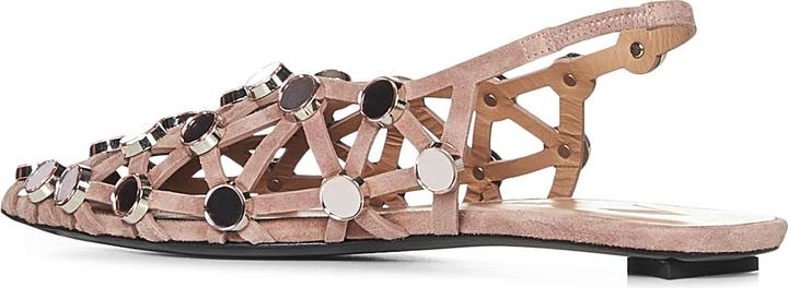 Actual product image The Attico Flat Shoes Beige (36)