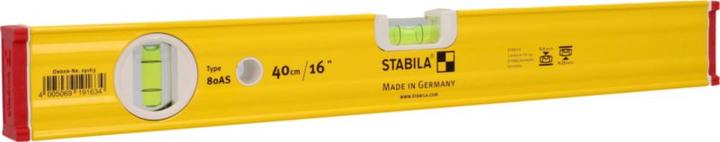 Actual product image Stabila Spirit level Type 80 AS (40 cm)