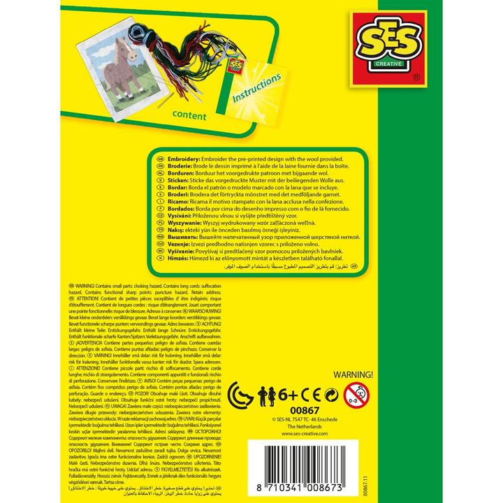 Actual product image Ses Stickset horses